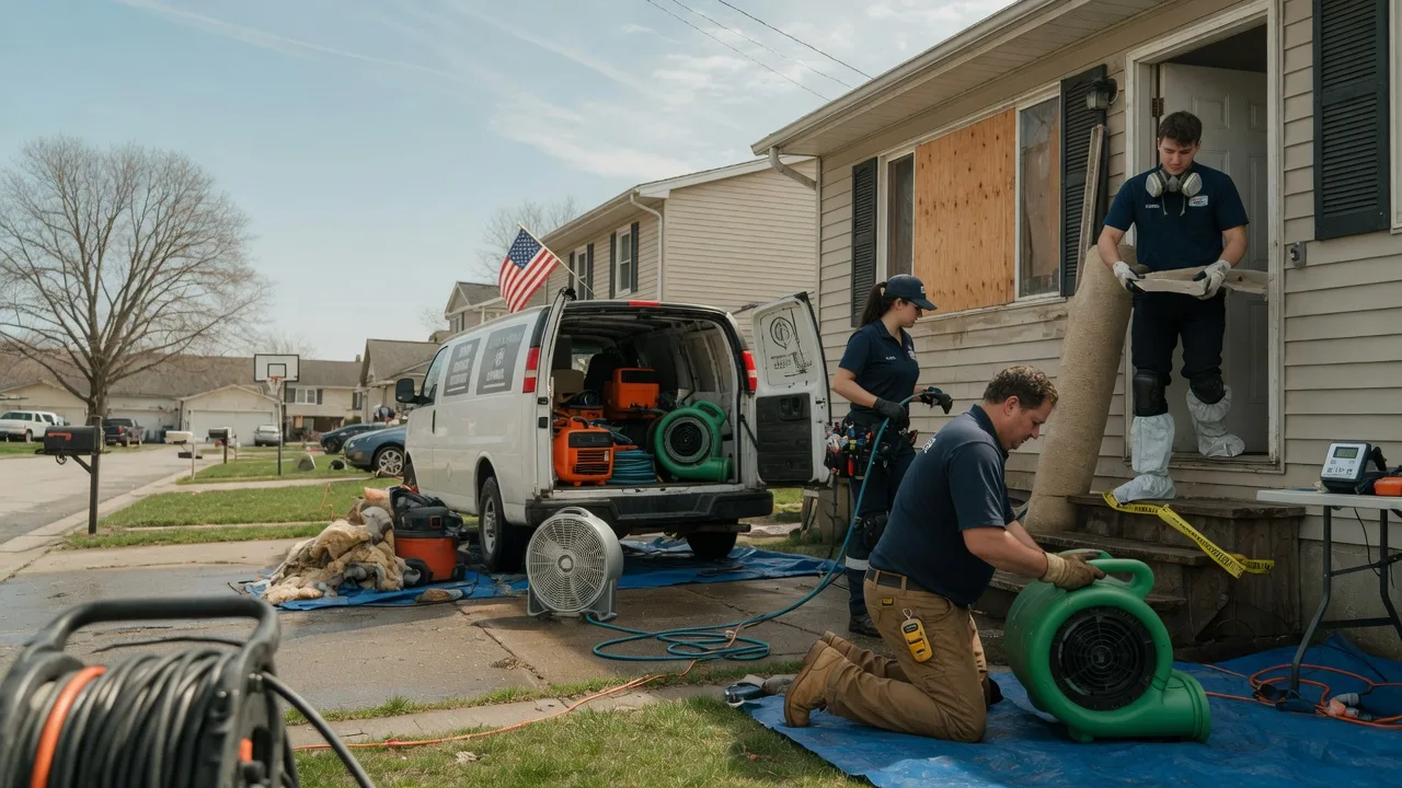 Water Damage Restoration in Okemah, OK near me